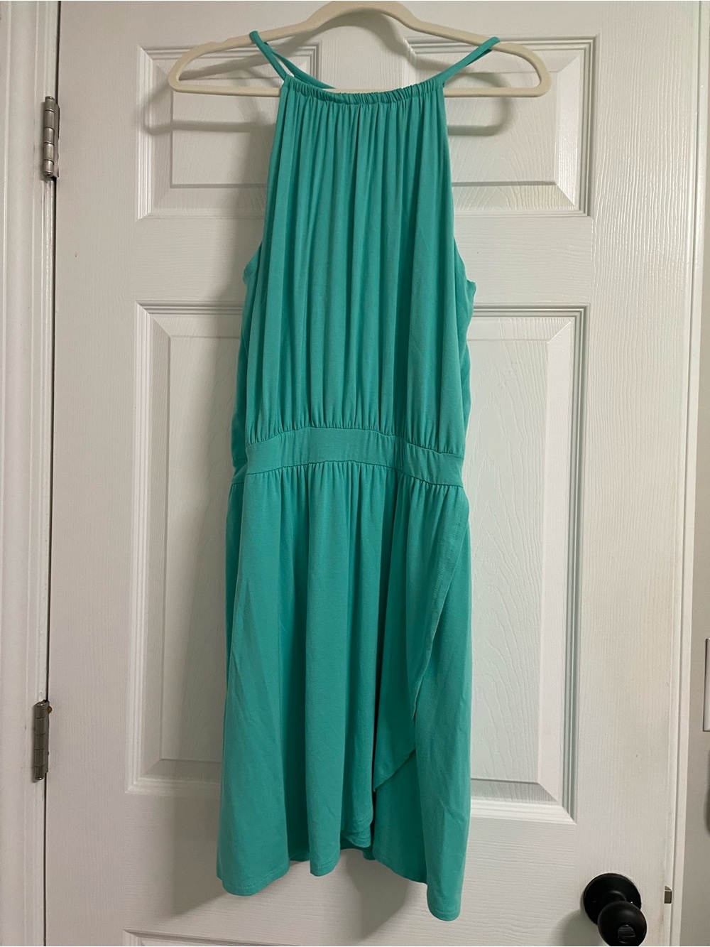 Cynthia Rowley Teal Halter Dress